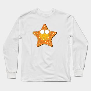 Cartoon Starfish Long Sleeve T-Shirt